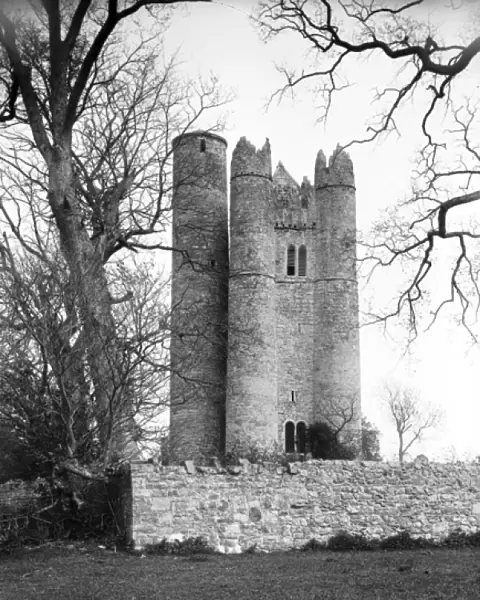 Lusk Round Tower and Church