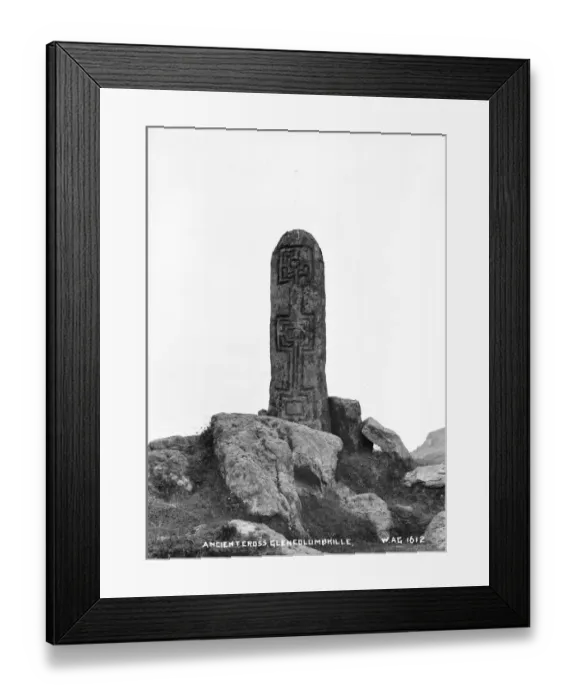 Framed Print : Ancient Cross, Glencolumbkille Framed Print : Ancient Cross, Glencolumbkille