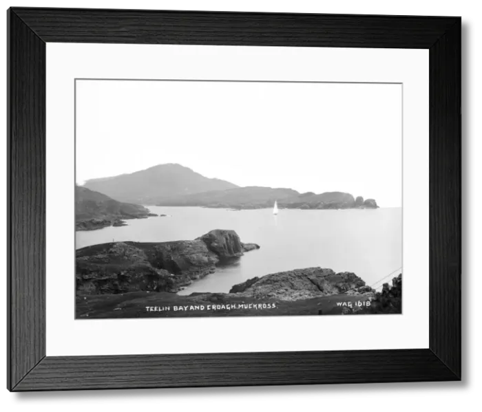 Framed Print : Teelin Bay and Croagh Muckross Framed Print : Teelin Bay and Croagh Muckross
