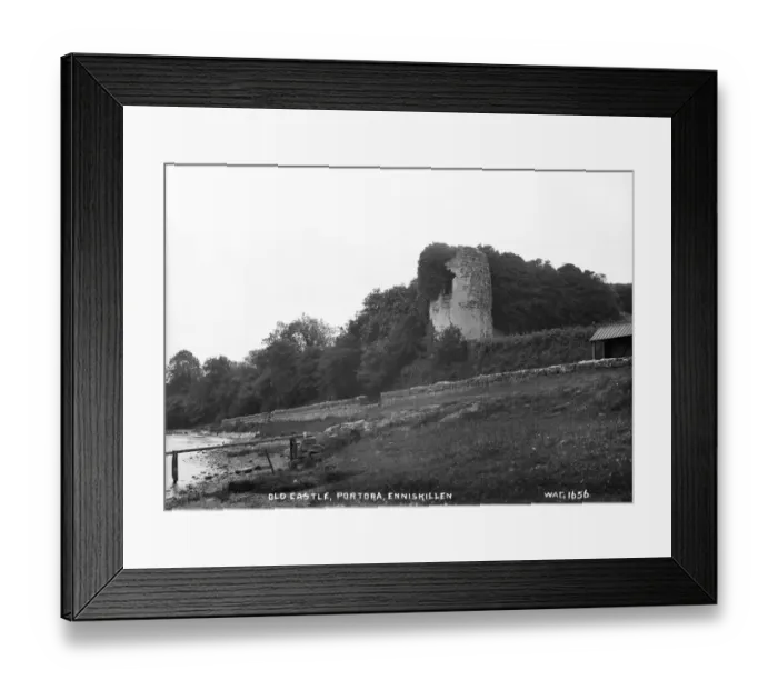 Framed Print : Old Castle, Portora, Enniskillen Framed Print : Old Castle, Portora, Enniskillen