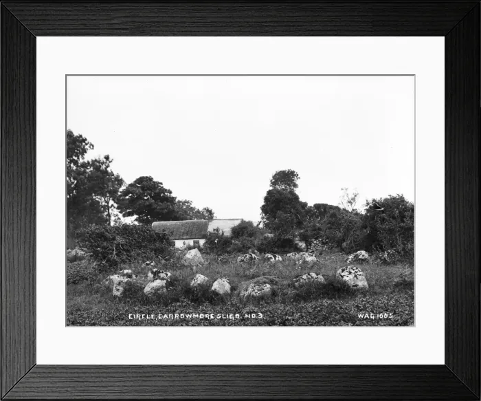 Framed Print : Circle, Carrowmore, Sligo. No. 3 Framed Print : Circle, Carrowmore, Sligo. No. 3