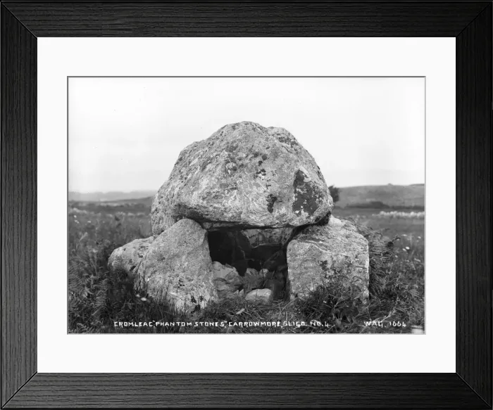 Framed Print : Cromleac, Phantom Stones, Carrowmore, Sligo. No. 4 Framed Print : Cromleac, Phantom Stones, Carrowmore, Sligo. No. 4