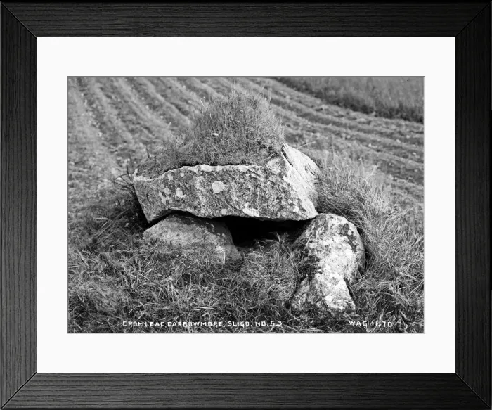 Framed Print : Cromlech, Carrowmore, Sligo. No. 53 Framed Print : Cromlech, Carrowmore, Sligo. No. 53