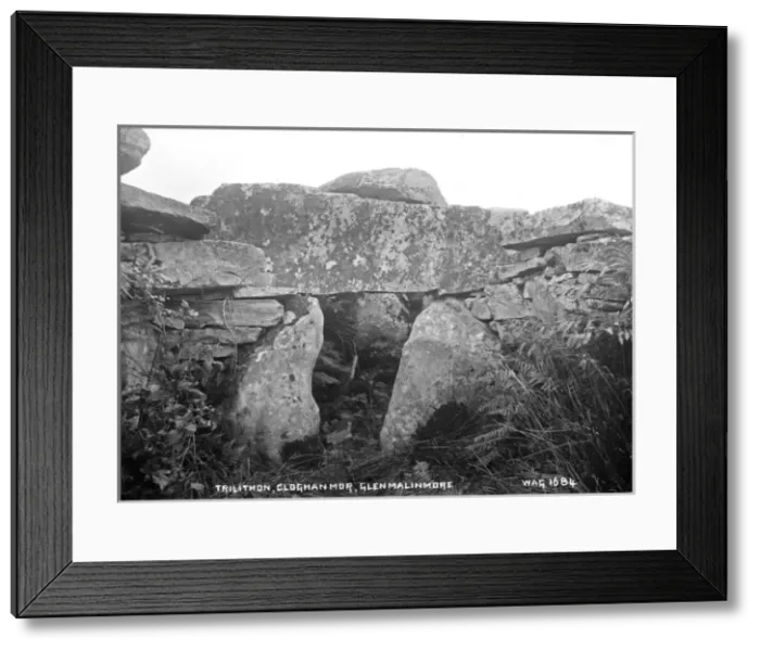 Framed Print : Trilithon, Cloghanmor, Glen Malinmore Framed Print : Trilithon, Cloghanmor, Glen Malinmore