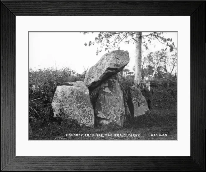 Framed Print : Tirnoney, Cromlech, Maghera, Co. Derry Framed Print : Tirnoney, Cromlech, Maghera, Co. Derry