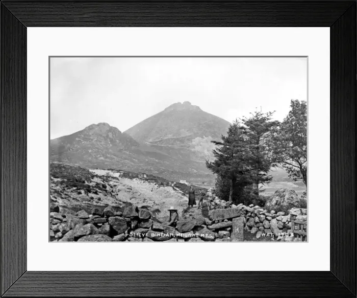 Framed Print : Slieve Bignian, Mourne Mts Framed Print : Slieve Bignian, Mourne Mts
