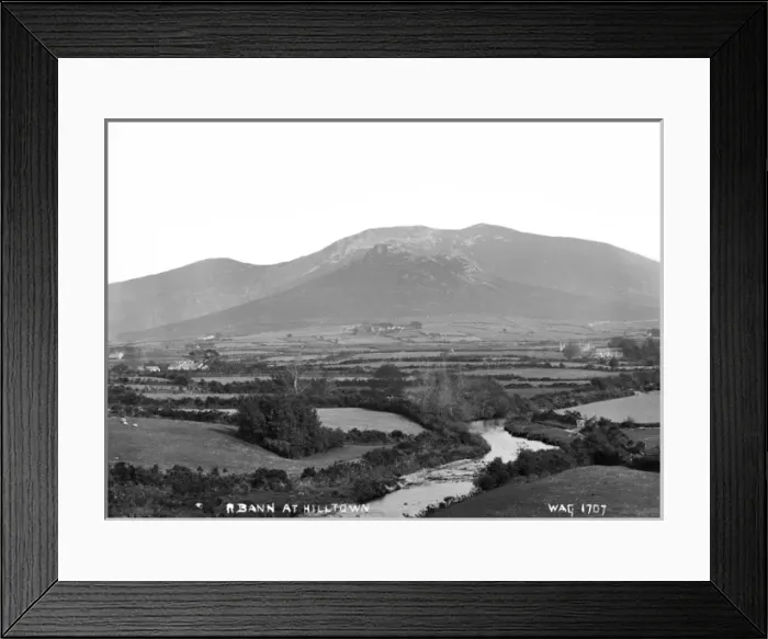 Framed Print : R. Bann at Hilltown Framed Print : R. Bann at Hilltown