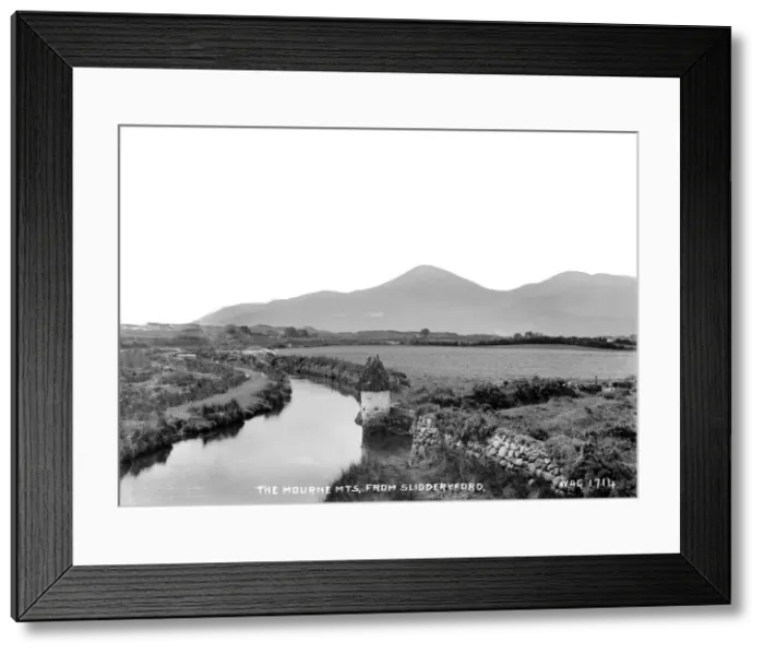 Framed Print : The Mourne Mts. from Slidderyford Framed Print : The Mourne Mts. from Slidderyford