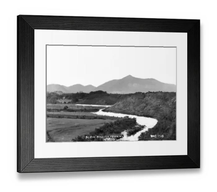 Framed Print : Slieve Bignian from Kilkeel Framed Print : Slieve Bignian from Kilkeel