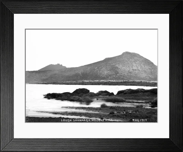 Framed Print : Lough Shannagh, Mourne Mts Framed Print : Lough Shannagh, Mourne Mts