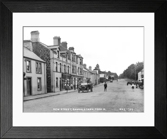 Framed Print : New Street, Randalstown Framed Print : New Street, Randalstown