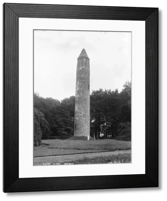 Framed Print : Round Tower, Antrim Framed Print : Round Tower, Antrim