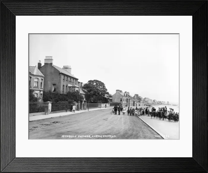 Framed Print : Joymount Parade, Carrickfergus Framed Print : Joymount Parade, Carrickfergus