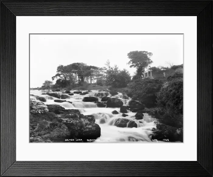 Framed Print : Salmon Leap, Bushmills Framed Print : Salmon Leap, Bushmills