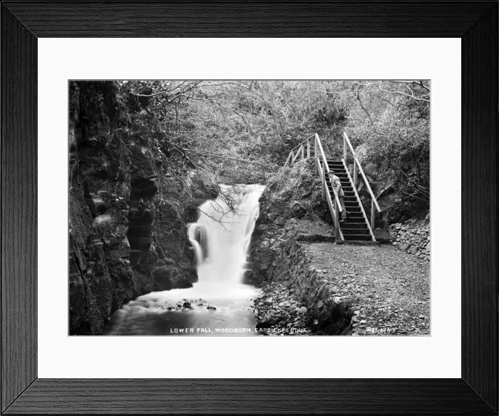 Framed Print : Lower Fall, Woodburn, Carrickfergus Framed Print : Lower Fall, Woodburn, Carrickfergus
