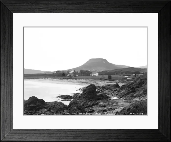 Framed Print : Lurig and Cushendall Bay Framed Print : Lurig and Cushendall Bay
