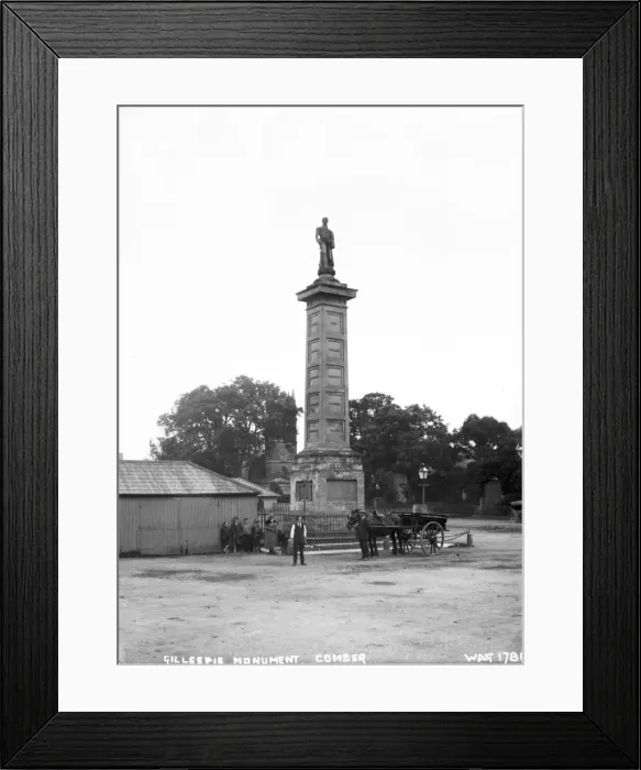 Framed Print : Gillespie Monument, Comber Framed Print : Gillespie Monument, Comber
