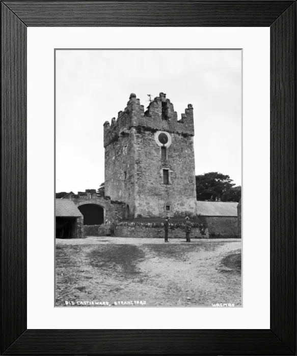 Framed Print : Old Castleward, Strangford Framed Print : Old Castleward, Strangford