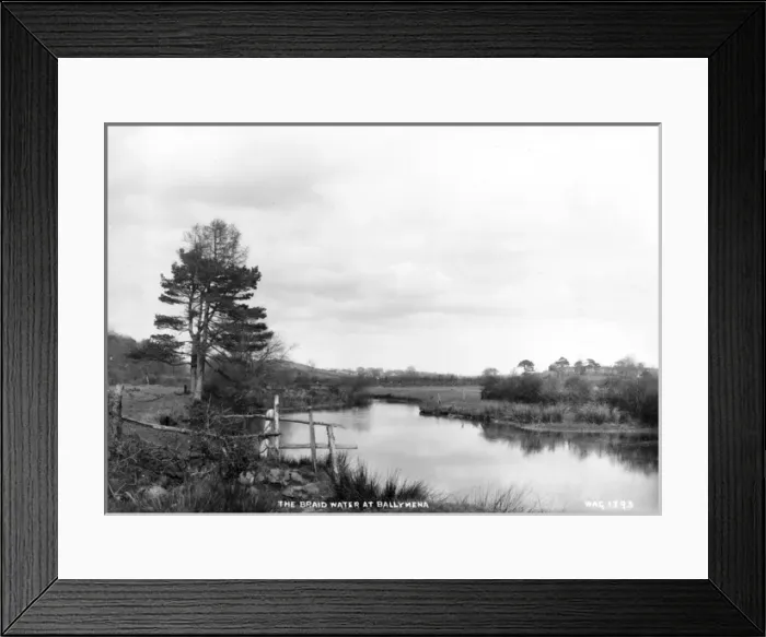 Framed Print : The Braid Water at Ballymena Framed Print : The Braid Water at Ballymena
