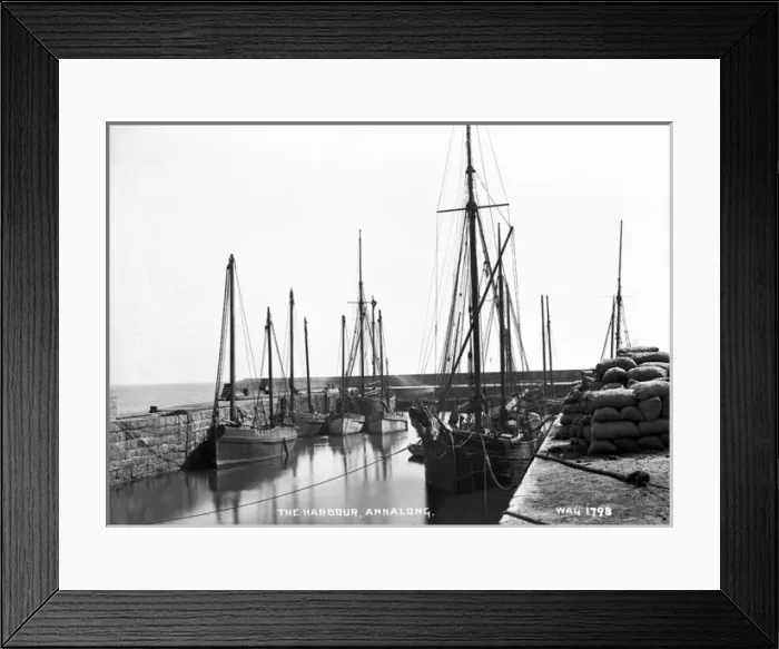 Framed Print : The Harbour, Annalong Framed Print : The Harbour, Annalong