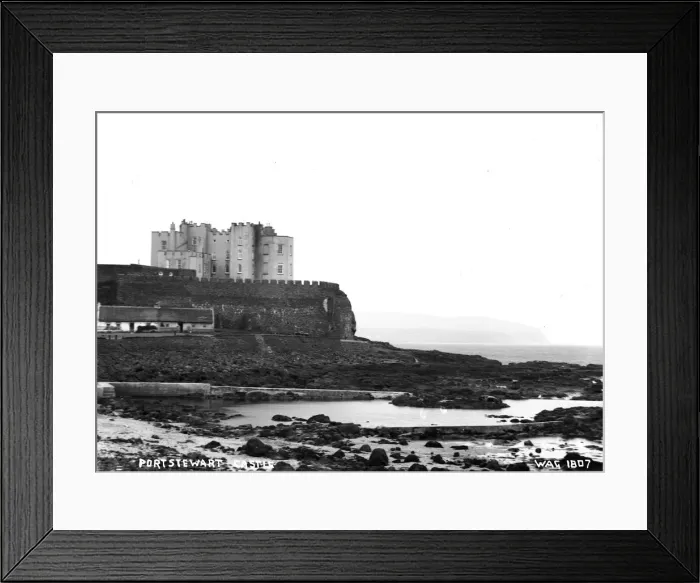 Framed Print : Portstewart Castle Framed Print : Portstewart Castle