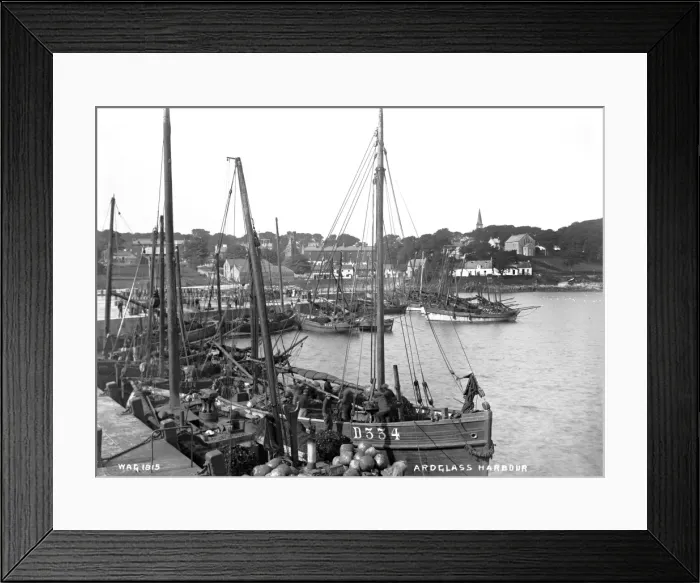 Framed Print : Ardglass Harbour Framed Print : Ardglass Harbour
