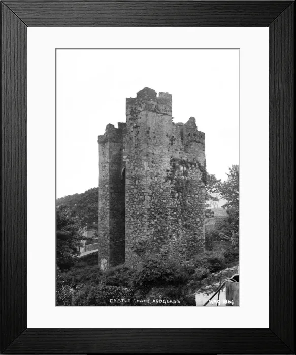 Framed Print : Castle Shane, Ardglass Framed Print : Castle Shane, Ardglass