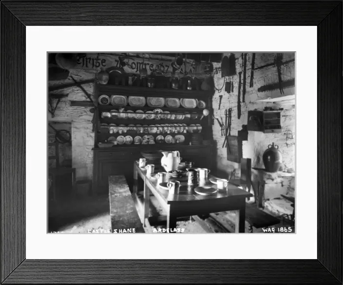 Framed Print : Castle Shane, Ardglass Framed Print : Castle Shane, Ardglass