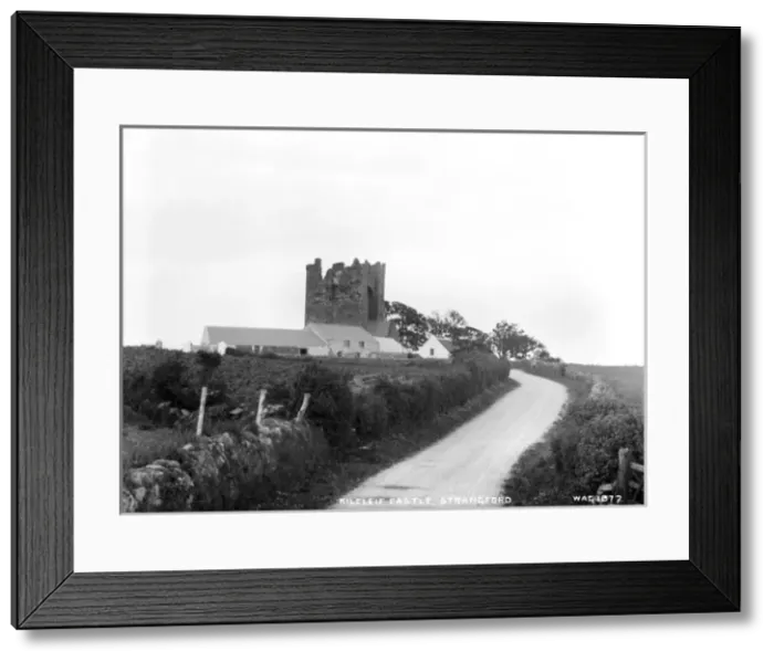 Framed Print : Kilcleif Castle, Strangford Framed Print : Kilcleif Castle, Strangford