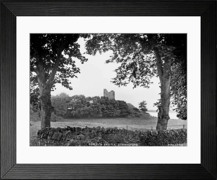 Framed Print : Audleys Castle, Strangford Framed Print : Audleys Castle, Strangford