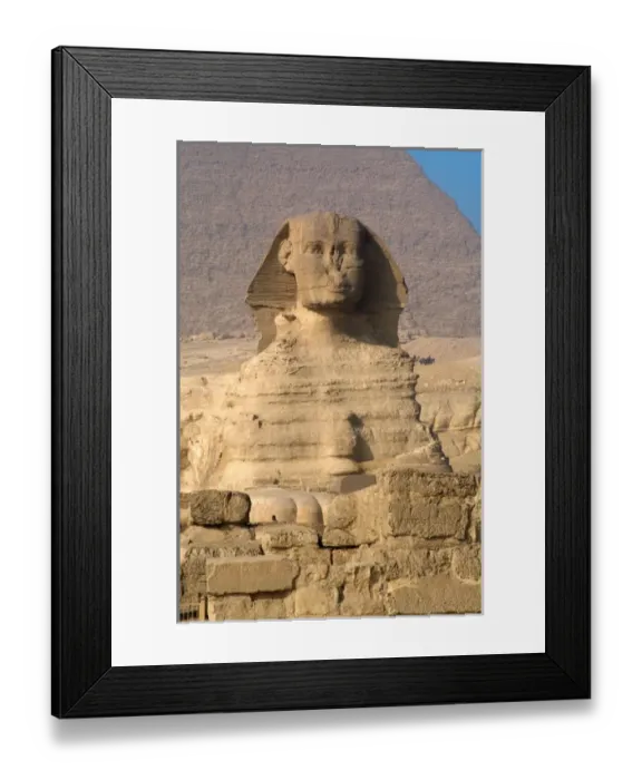 Framed Print : Egypt. Spinx of Giza Framed Print : Egypt. Spinx of Giza