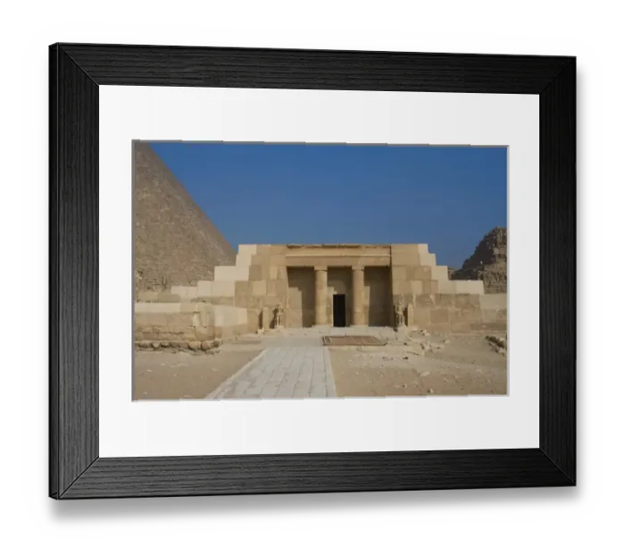 Framed Print : Egypt. Giza. Mastaba of the queen Meresankh III. Entrance Framed Print : Egypt. Giza. Mastaba of the queen Meresankh III. Entrance