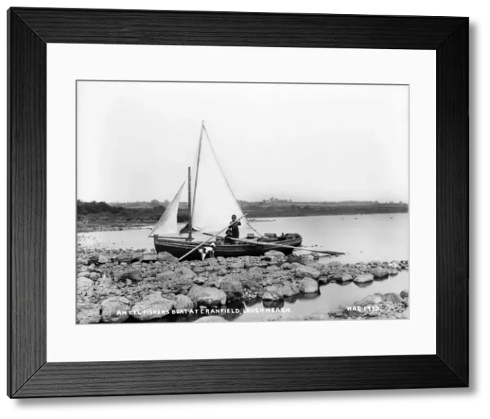 Framed Print : An Eel Fishers Boat at Cranfield, Lough Neagh Framed Print : An Eel Fishers Boat at Cranfield, Lough Neagh