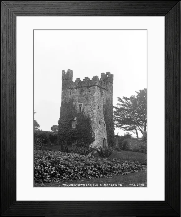 Framed Print : Walshestown Castle, Strangford Framed Print : Walshestown Castle, Strangford