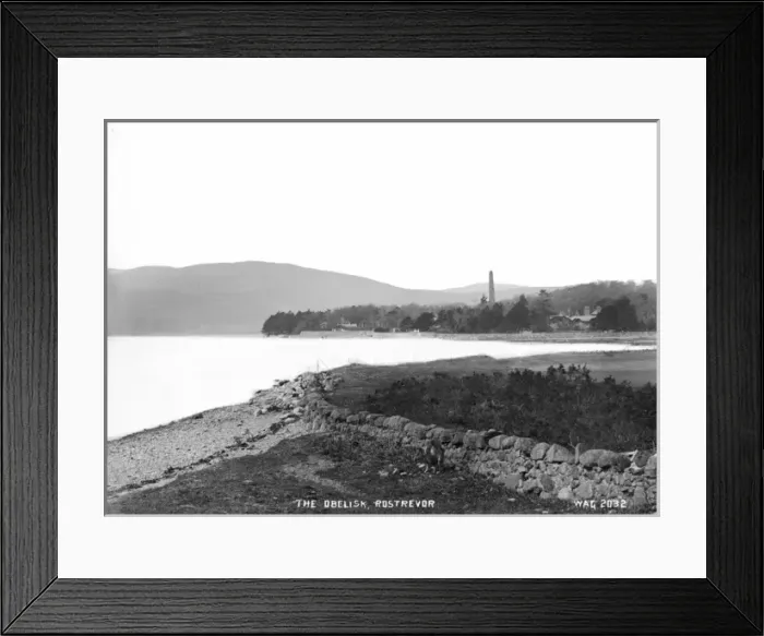 Framed Print : The Obelisk, Rostrevor