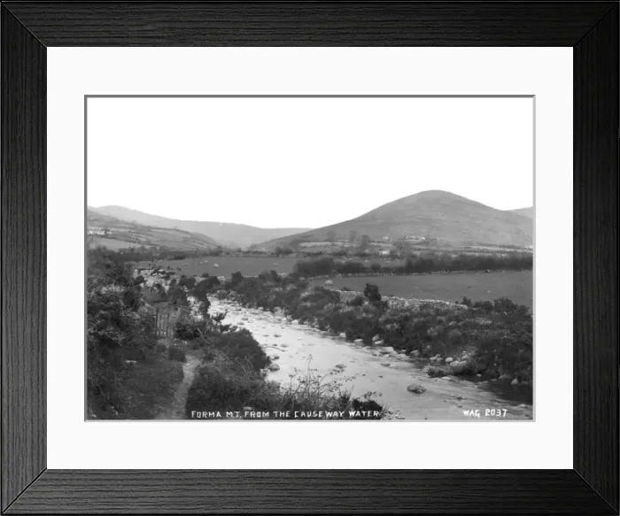 Framed Print : Forma Mt from the Causeway Water Framed Print : Forma Mt from the Causeway Water