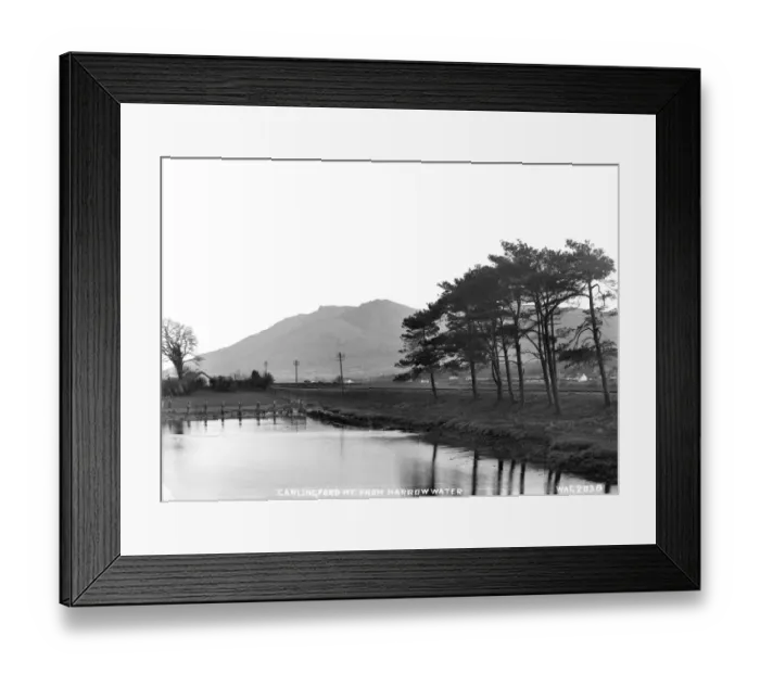 Framed Print : Carlingford Mt. from Narrow Water Framed Print : Carlingford Mt. from Narrow Water