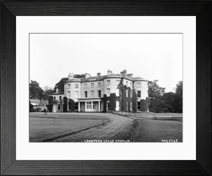 Framed Print : Langford Lodge, Crumlin Framed Print : Langford Lodge, Crumlin