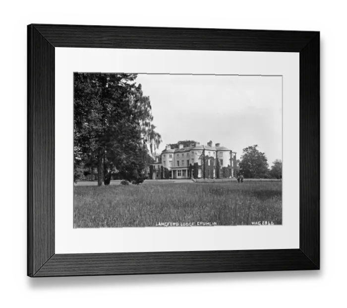 Framed Print : Langford Lodge, Crumlin