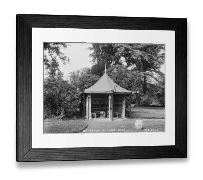 Framed Print : The Pagoda, Langford Lodge Framed Print : The Pagoda, Langford Lodge