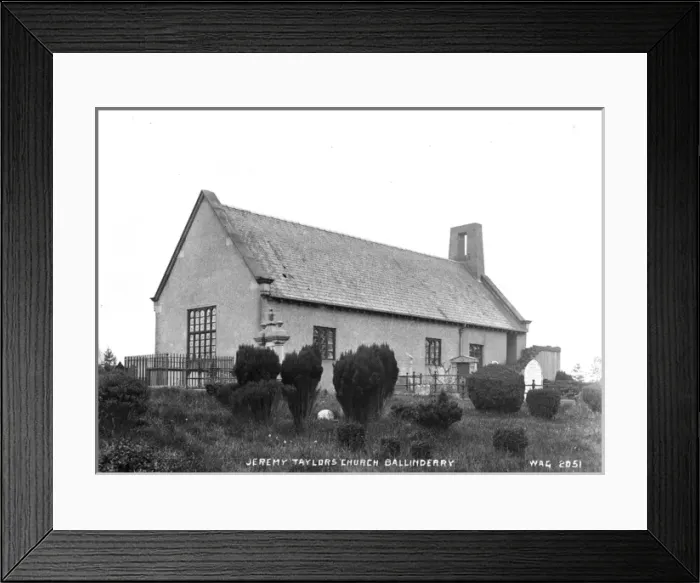 Framed Print : Jeremy Taylors Church, Ballinderry Framed Print : Jeremy Taylors Church, Ballinderry