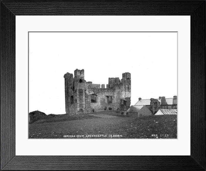 Framed Print : Norman Keep, Greencastle, Co. Down Framed Print : Norman Keep, Greencastle, Co. Down