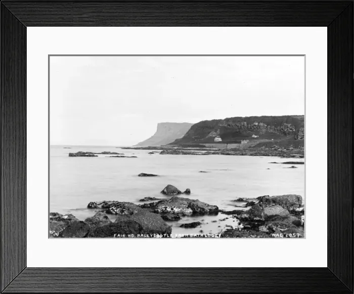 Framed Print : Fair Hd. Ballycastle, from Bath Lodge Framed Print : Fair Hd. Ballycastle, from Bath Lodge