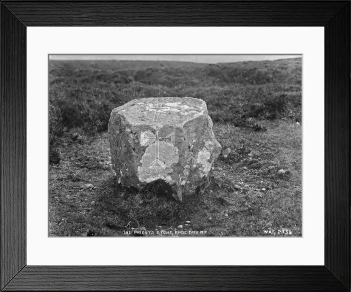 Framed Print : The Priests Stone, Knock-Dhu Mt Framed Print : The Priests Stone, Knock-Dhu Mt