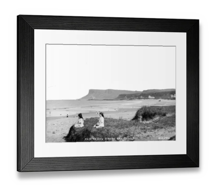 Framed Print : Fair Hd, and Strand, Ballycastle Framed Print : Fair Hd, and Strand, Ballycastle