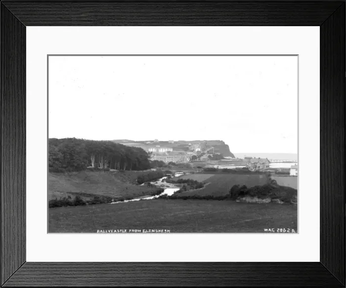 Framed Print : Ballycastle from Glenshesk Framed Print : Ballycastle from Glenshesk