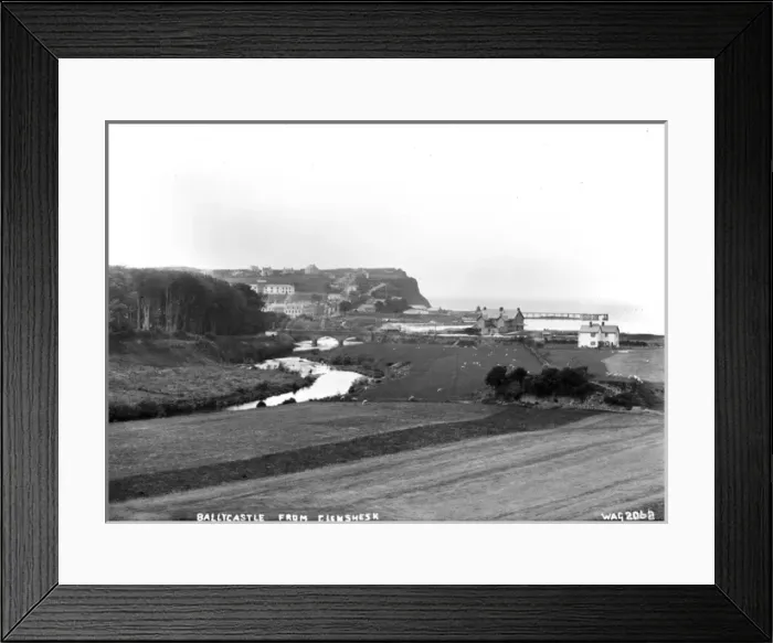 Framed Print : Ballycastle from Glenshesk Framed Print : Ballycastle from Glenshesk