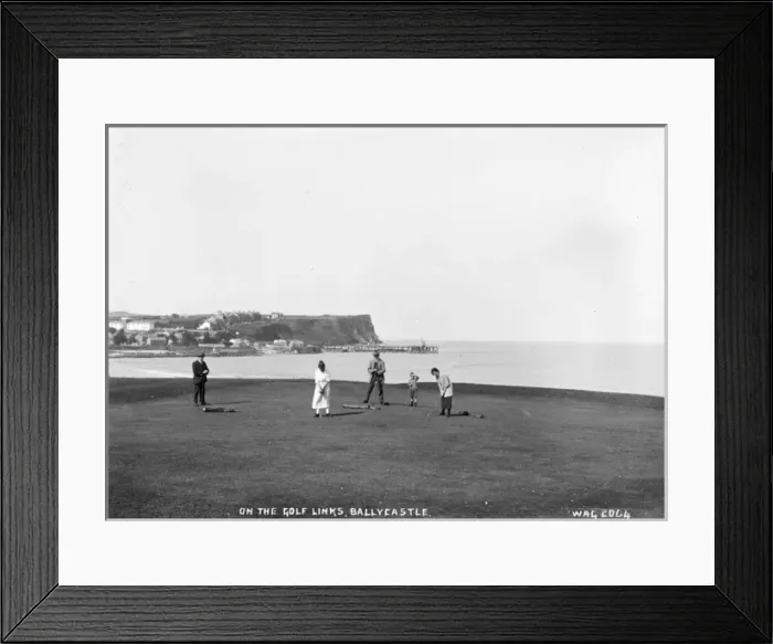 Framed Print : On the Golf Links, Ballycastle Framed Print : On the Golf Links, Ballycastle
