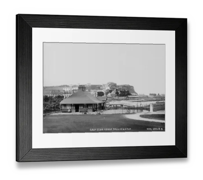 Framed Print : Ballycastle Golf Club House Framed Print : Ballycastle Golf Club House