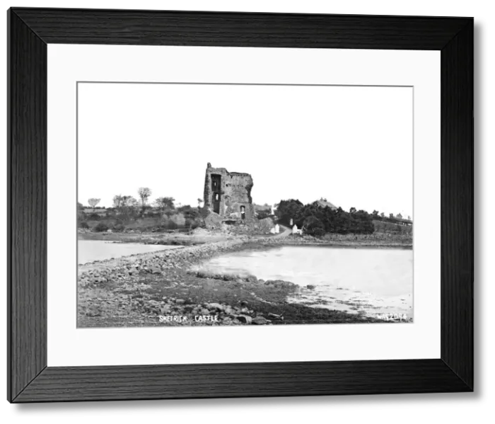 Framed Print : Sketerick Castle Framed Print : Sketerick Castle